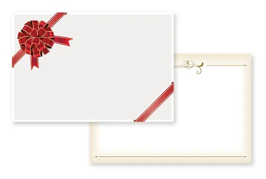 旅行カタログギフト EXETIME (エグゼタイム) メッセーカードの画像