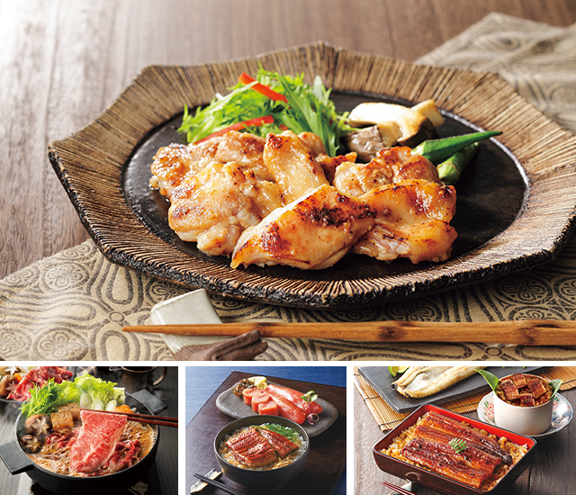 旅行カタログギフト たびもの撰華 お肉・お魚・珍味…日本全国から選りすぐったごちそうメニューの写真