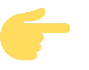 指さしのイラスト